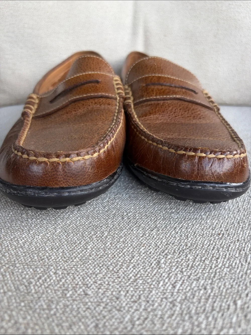 Martin Dingman Bill Genuine Water Buffalo Penny Loafers. Size 11M